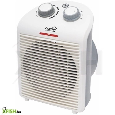 home fk1g ventilátoros fűtőtest, max. 2000 w, termosztát, 2 fokozat, 3 funkció, fehér/szürke színű