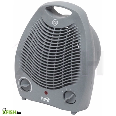 Home fk1m ventilátoros fűtőtest, max. 2000 w, 2 fokozat, 3 funkció, termosztát, szürke színű