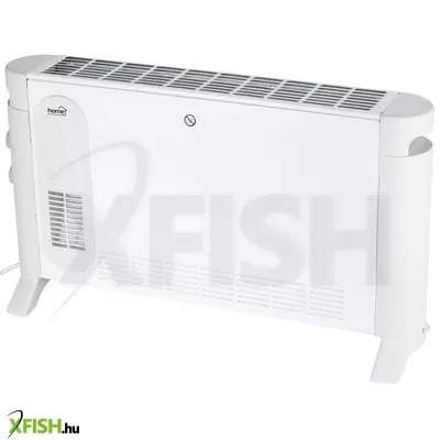 Home fk 344 álló elektromos konvektor turbó fűtőtest, 750w/1250w/2000w, fehér