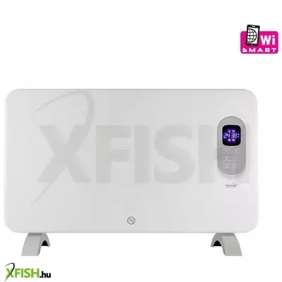 Home fk 410 wifi álló vagy falra szerelhető smart konvektor fűtőtest, 500w/1000w, fehér