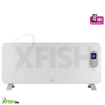 Home fk 420 wifi álló vagy falra szerelhető smart konvektor fűtőtest, 1000w/2000w, fehér
