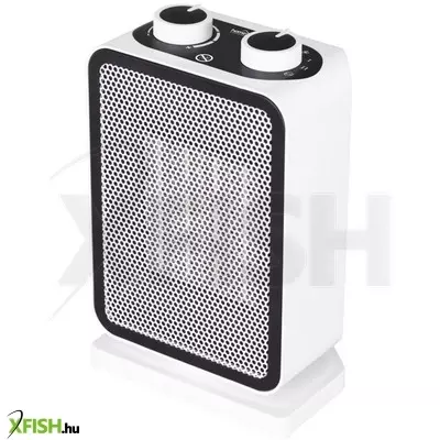 Home fk 51 álló elektromos kerámia fűtőtest, 1000w/1500w, oszcillálás, mechanikus termosztát, fehér