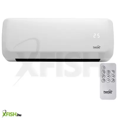 Home fkf 42201 fali elektromos ventilátoros fűtőtest, 1000w/2000w, heti program, távirányító, fehér