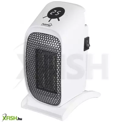 Home fkh 400 hordozható elektromos mini kerámia fűtőtest, 400w, elektronikus termosztát, fehér