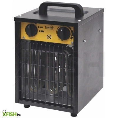 home fki3 hordozható ventilátoros fűtőtest, max. 3000 w, 2 fokozat, termosztát, ipx4, dupla falú ház