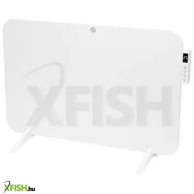 Home fkir450 hordozható/fali infrasugárzó fűtőtest, 450 w, wifi, digitális termosztát, gyerekzár, LED kijelző, távirányító