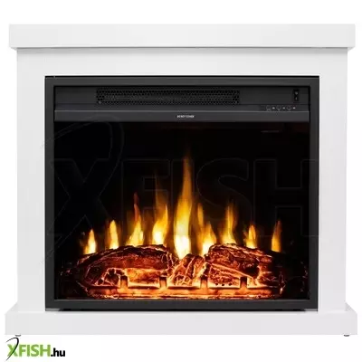 Home fkk11 szabadon álló elektromos látványkandalló, max. 2000 w, LED lángeffekt, 2 fokozat, ventilátoros, távirányító