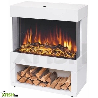 Home fkk28 szabadon álló elektromos látványkandalló, max. 1800 w, 2 fokozat, LED lángeffekt, fagyőr funkció