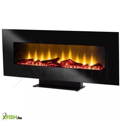 Home fkk 24 falra szerelhető vagy talpra állítható elektromos látványkandalló, 900w/1800w, heti program, távirányító, fekete