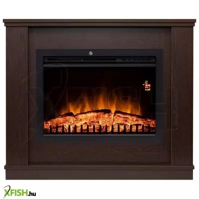 Home fkkf 02 + fkki 03 kit fkk milano beépíthető elektromos látványkandalló kerettel, bükk