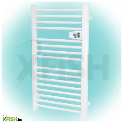 Home fktw 501 fali elektromos törölközőszárító, 500w, lcd, fehér