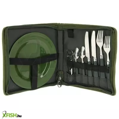 NGT Day Cutlery PLUS Set 9 részes kemping étkészlet szett fla_cutlery_600_ngtx