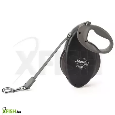 Flexi Giant szalagos automata póráz M 8m 25kg sárga