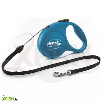 Flexi Fun 5m zsinóros automata póráz S 12kg-ig kék
