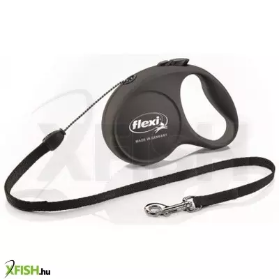 Flexi Fun S 5m Zsinór 12kg-ig fekete
