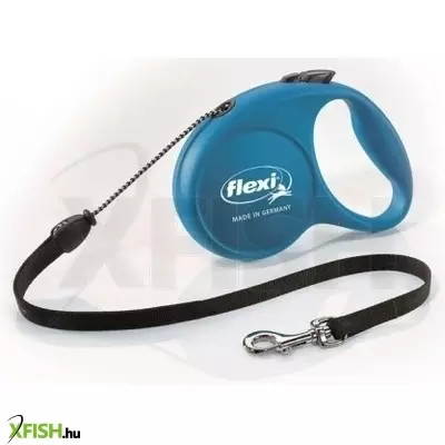 Flexi Fun 5m zsinóros automata póráz M 20kg-ig kék