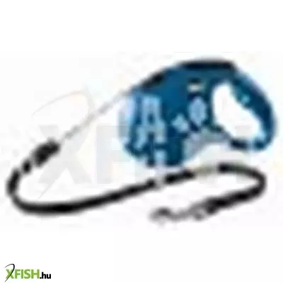 Flexi New Classic zsinóros automata póráz M 5m 20kg-ig kék