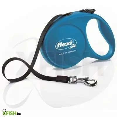 Flexi Fun 5m szalagos automata póráz M 25kg-ig kék