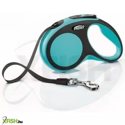 Flexi New Comfort szalagos automata póráz S 5m 15kg-ig kék