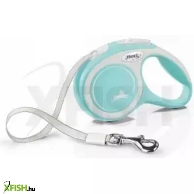 Flexi New Comfort szalagos automata póráz XS 3m világos kék