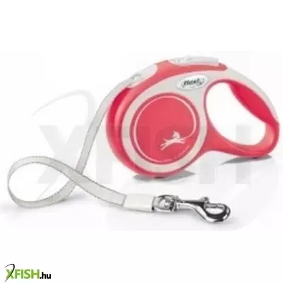 Flexi New Comfort szalagos automata póráz XS 3m piros