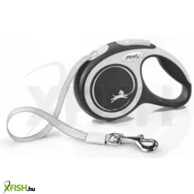 Flexi New Comfort szalagos automata póráz XS 3m fekete