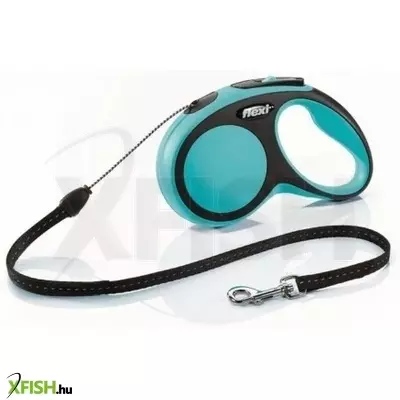 Flexi New Comfort zsinóros automata póráz S 5m 12kg-ig kék