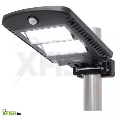 home flp1002solar napelemes led reflektor, 1000 lm, pir mozgásérzékelő, 120° 5m, 2 x 28 db hidegfehér smd led, energiatakarékos, fém + műanyag, ip44