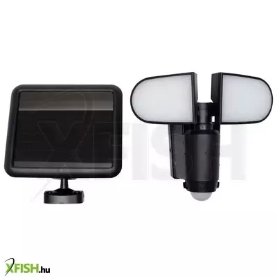 Home flp 5 solar, szolárpaneles LED reflektor, pir mozgásérzékelő, 500 lm, forgatható reflektorok, 1500 mah, ~60 perc üzemidő