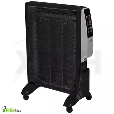 Home fmc 1500 álló elektromos mica konvektor, 1000w/1500w, távirányító, fekete