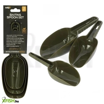 Ngt Bait Spoon Háromrészes Etető Lapát Készlet 3db/csomag