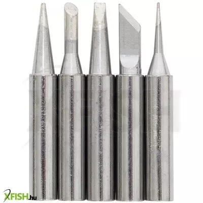 Sma home fpl 80t pákahegy szett az fpl 80w forrasztópákához, 5 féle különböző kialakítással, nikkelezett, 5 db forrasztócsúcs, 5x ~∅6x41 mm