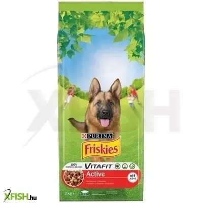 Friskies Száraz Kutya Active 3kg