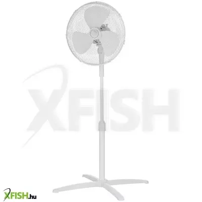Home midea fs40-21m álló ventilátor, 40 cm-es lapátátmérő, állítható magasság, 3 fokozat, 40w, fehér