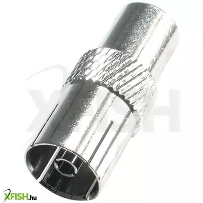 Use bliszter home fst 2x koax aljzat, fém, kábelre tekerhető