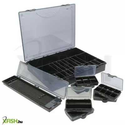 NGT Deluxe Storage Box 7+1 Tároló doboz szett Black 36.5 x 29 x 6cm (ngtx)