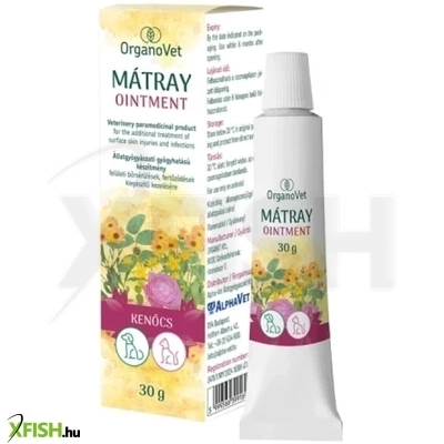 Organovet Mátray Ointment Sebkezelő Készítmény 30g