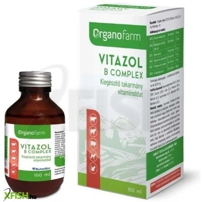 Organofarm Vitazol B Complex Vitamin Oldat 100ml