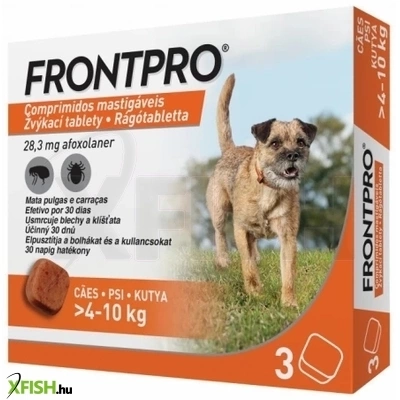 Frontpro Rágótabletta Kutyának 4-10Kg 3db/csomag