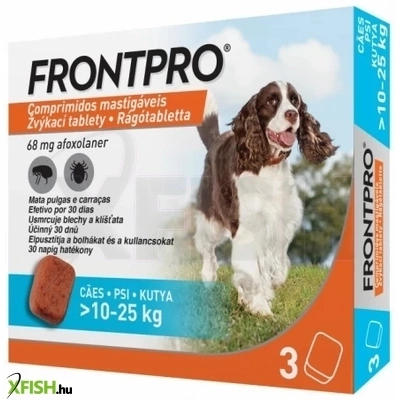 Frontpro Rágótabletta Kutyának 10-25Kg 3db/csomag