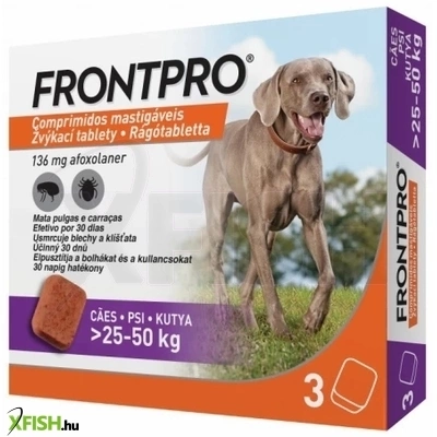 Frontpro Rágótabletta Kutyának 25-50Kg 3db/csomag