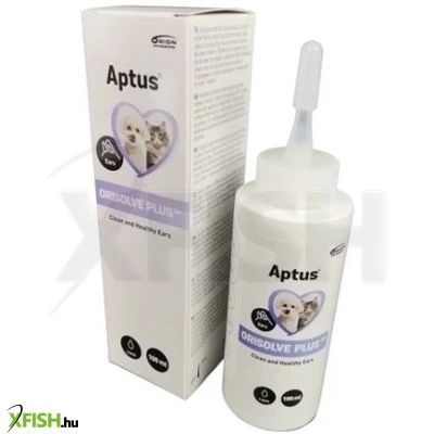 Aptus Orisolve Plus Fültiszítító Kutyák Macskák Részére 100ml