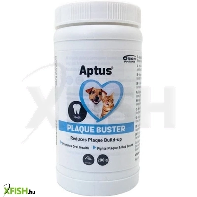 Aptus Plaque Buster Fogkövesség Megelőzésére Kutyák Macskák Részére 200g