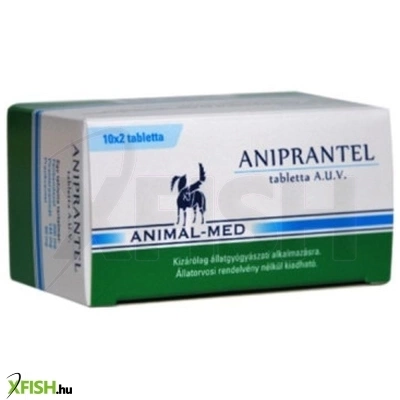 Aniprantel Féreghajtó Tabletta Kutyák Részére 20db/csomag