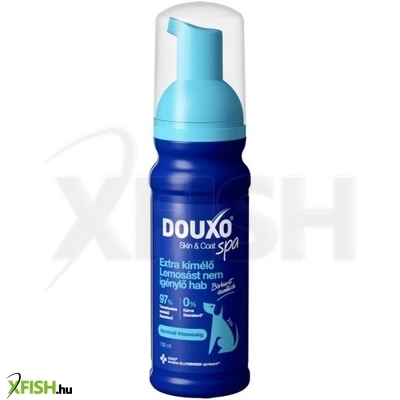 douxo spa lemosást nem igénylő frissítő hab kutyáknak 150ml