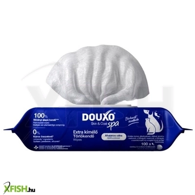 douxo ppa nedves törlőkendő kutyáknak és macskáknak 100db