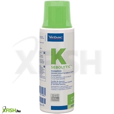 Sebolytic Glyco Sampon Kutyák Macskák Részére 250 ml
