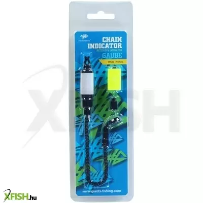 Giants Fishing Láncos Kapásjelző Fehér-Sárga 14 cm