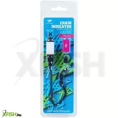 Giants Fishing Láncos Kapásjelző Fehér-Rózsaszín 24 cm
