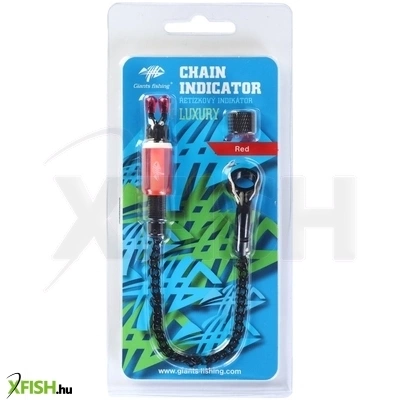 Giants Fishing Luxury Chain Indicator Láncos Swinger Piros 1db/csomag